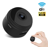 Cámara WiFi A9 1080p HD Micro Mini Cámara Inalámbrica IP DVR Visión Nocturna Seguridad para Casa Interior y Exterior