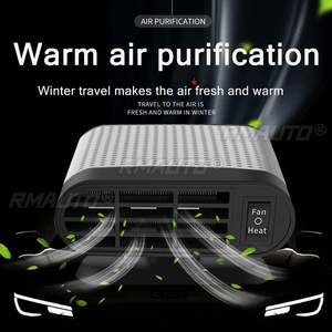 Calentador de Coche Portátil de 12V/24V 300W, Ventilador Eléctrico de Calefacción y Refrigeración, Secador, Desempañador de Parabrisas, Descongelador, Purificador de Aire - Product Image 3