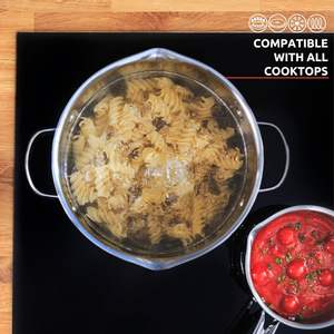 Juego de utensilios de Cocina de Inducción de acero inoxidable de 9 piezas de lujo moderno, <span class=keywords><strong>ollas</strong></span> de metal ecológicas, sartenes, utensilios de cocina en color alcaravea - Product Image 5