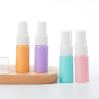 Botol semprot kaca, 10ml botol semprot kabut, Toner, anti nyamuk, Losion cair, botol parfum perjalanan portabel, kaca Macaron