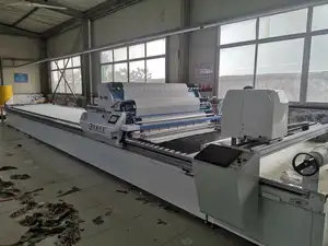 Máy Trải Và Cắt Vải CNC Tích Hợp Thiết Kế Mới Máy Rải Vải Hiệu Quả Cao