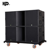Sistema de Altavoces Line Array Pasivo 8+4 con Dos Altavoces de 8 Pulgadas KD-208 y Dos Subwoofers de 18 Pulgadas KD-28