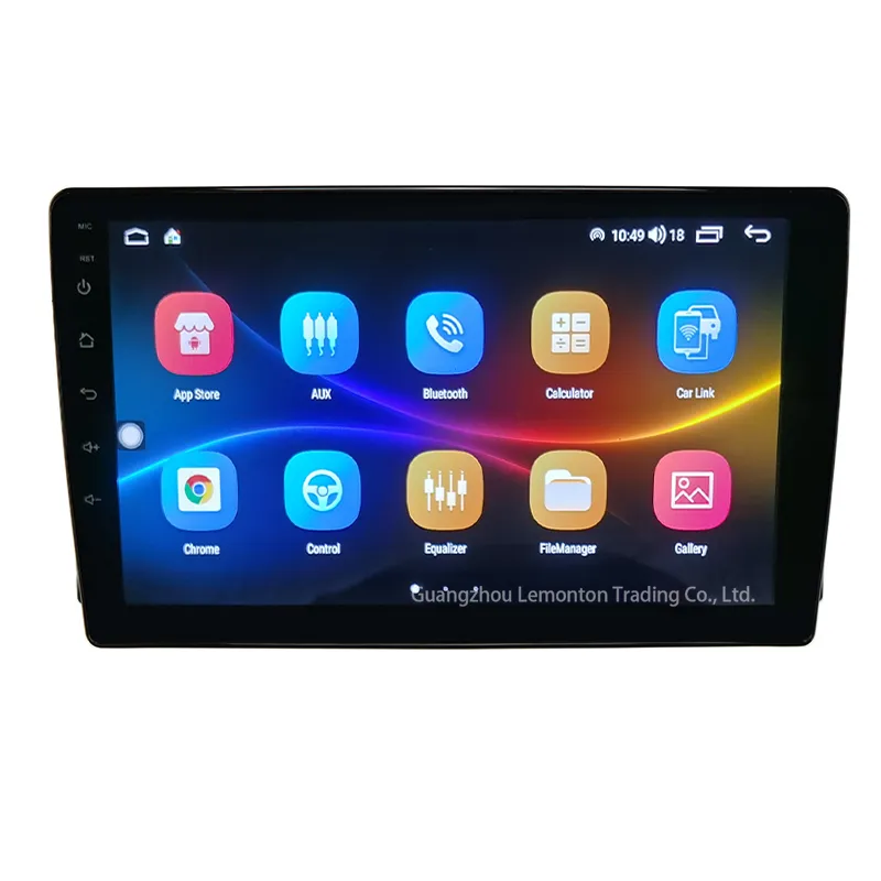 TOYOTA COROLLA OEM çin'in en büyük araba Android radyo DVD çerçeve için 2019 siyah ABC araba koşum üretim tesisi plastik 9 inç