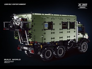 <span class=keywords><strong>Rael</strong></span> J907 Unimock jouet modèle puissance statique RV 1:8 échelle voiture assemblé en plastique blocs de construction technologie série de machines - Product Image 3
