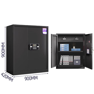 Minitype thép Locker văn phòng an ninh tủ với khóa điện tử của nhà sản xuất mật khẩu nhà máy an toàn tập tin lưu trữ tủ - Product Image 1