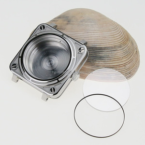 Boîtier de montre carré de haute qualité, design spécial, acier inoxydable 316L, compatible avec les mouvements NH35/6/7/80, cadran de 28,5 mm - Product Image 6