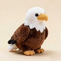 Peluches OEM ODM pygargue à tête blanche personnalisées mascotte fabricant de jouets en peluche personnalisé nouveau Design poupée peluche faites votre propre peluche