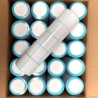 Rollo de Papel Autoadhesivo Térmico Personalizado al por Mayor, Cualquier Tamaño, para Oficina, Supermercado, Envío, Código de Barras, Impresión Directa, Etiqueta en Blanco