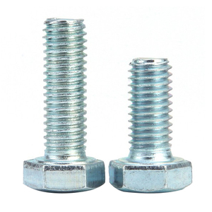 Qualité fiable, boulons hexagonaux ANSI B 18.2.1, grade 4.8, 6.8, 8.8, 10.9, 12.9, 1/2 ", 5/8 ", 3/4 ", 1 ", boulons à tête hexagonale - Product Image 1