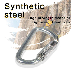 Gancho <span class=keywords><strong>de</strong></span> mosquetón <span class=keywords><strong>de</strong></span> alta calidad para <span class=keywords><strong>escalada</strong></span> en roca Mosquetón <span class=keywords><strong>de</strong></span> <span class=keywords><strong>escalada</strong></span> Tipo D - Product Image 3