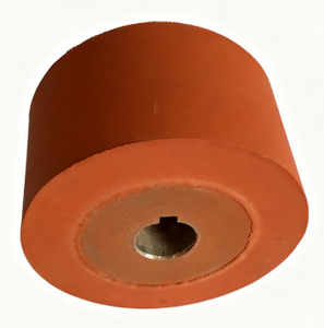 خدمة قطع عجلات/بكرات مطاطية مخصصة عالية الدقة من JINHECHENG، مطلية بالسيليكون/البولي يوريثان، مقاومة للتآكل، بدرجة صلابة 60-95 شور - Product Image 6