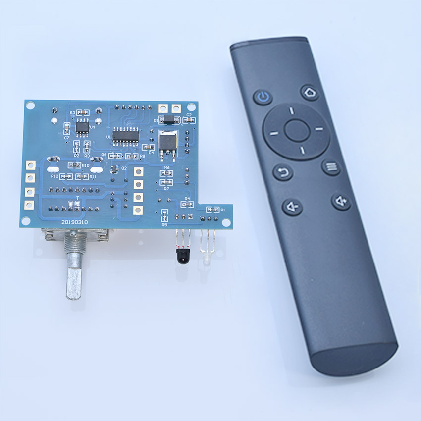 PACKBOXPRICE with 1602 Display Screen Remote Volume Control