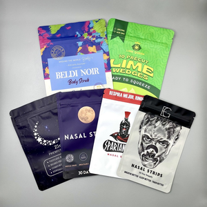 Bolsas de Mylar con Cierre y Diseño Personalizado con su Propio Logotipo, Marca HLK Premium - Product Image 1