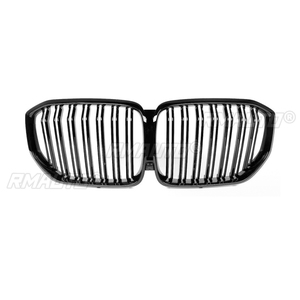Calandre avant noire brillante pour BMW X5 G05 2019 2020 2021 2022, calandre de course, style automobile - Product Image 5