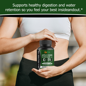 Private Label Apple Cider Vinegar Softgel Capsules + Keto Capsules Vitamin C Proprietary <b>Blend</b> for Adult Use Weight Management - Product Image 3