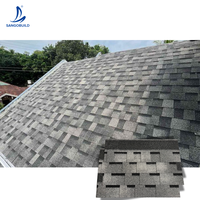 Dekorative Architektur-Dachschindeln Baumaterialien Preis Farbe Tejas Para Techos USA Asphalt-Dachschindeln