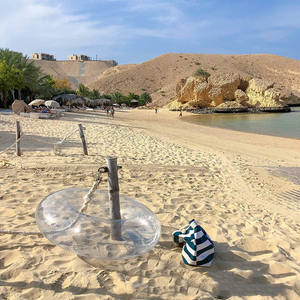 دائرة سباحة شفافة تمامًا دائرية حجم 60 سم للأطفال - Product Image 2