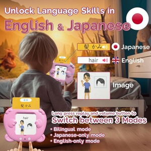 Tarjetas <span class=keywords><strong>de</strong></span> Memoria Flash Bilingües <span class=keywords><strong>en</strong></span> <span class=keywords><strong>Inglés</strong></span> y Japonés, 510 <span class=keywords><strong>Palabras</strong></span> Visuales, 31 Temas, Tarjetas <span class=keywords><strong>de</strong></span> Habla para Niños Pequeños - Product Image 2