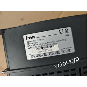 1 ชิ้น ใช้แล้ว Invt GD100-1R5G-4 1.5KW 380V - Product Image 3
