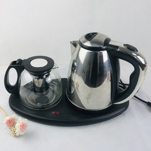 Bouilloire Électrique Sans Fil en Acier Inoxydable 1200W avec Théière en Verre de 1,2 Litres – Nouveauté Populaire et Très Vendue à l'International - Product Image 3