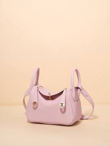 2026 New Trend Ladies Handbag Girls <b>Large</b> Capacity Casual Fashion Handheld Single Shoulder Genuine Leather Tote <b>Bag</b> <b>for</b> <b>Women</b> - Product Image 6