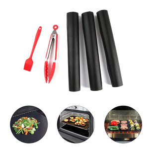 Accesorio para <span class=keywords><strong>Parrilla</strong></span> Más Vendido, Tapete Antiadherente de PTFE para <span class=keywords><strong>Parrilla</strong></span> de Barbacoa - Product Image 5