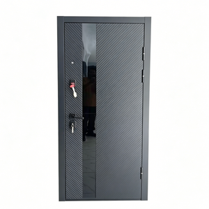 <span class=keywords><strong>Puerta</strong></span> de Seguridad de Acero <span class=keywords><strong>Blindada</strong></span> Estilo Ruso, <span class=keywords><strong>Precio</strong></span> de Venta al por Mayor, <span class=keywords><strong>Puerta</strong></span> Exterior Antirrobo para Casa - Product Image 1
