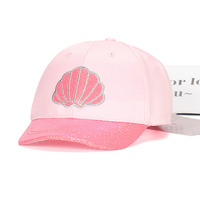 RongGuang nuevo diseño de alta calidad 6 paneles ajustable lindo parche bordado personalizado Logo sol moda niños gorras de béisbol