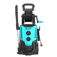 Machine de lavage de voiture électrique E-wash, pistolet de lavage automatique, lance à jet, pompe de nettoyage à jet d'eau portable, 2500W C601i-2500D 19.5 Mpa