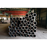 Tuyau rond sans soudure en acier à faible teneur en carbone certifié ASTM, laminé à chaud, 70 mm (14 pouces), tuyau à huile pour accordage vocal