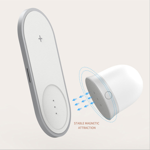 Multifonctionnel veilleuse chargeur rapide sans fil 10w type-c usb lampe de bureau sans fil chargeur pour téléphone - Product Image 5