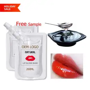 Make-up-Anbieter Großhandel Versa gel Base Clear Vegan 200ml Gel Lip gloss Base Zutaten TKB Trading Lip gloss Base