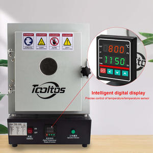 Auble 1750W 1150℃ Schmuckguss-Muffelofen mit Sichtfenster, Widerstandsofen zum Metallschmelzen & Formeinbetten - Product Image 6