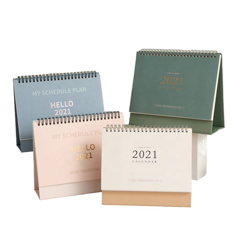 Custom Color Printed Chinese Desk Calendar