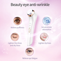 Masseur facial 3-en-1 pour usage domestique : Nettoyage en profondeur, mode glace, vibration, réduction des poches sous les yeux, application d'essence, outil de soin quotidien doux pour la peau