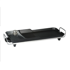 Poêle de fête électrique poêles de cuisson bon marché rôtissoire coréenne avec couvercle revêtement en <span class=keywords><strong>pierre</strong></span> bbq friture en gros multi-usage marmite antiadhésive - Product Image 2