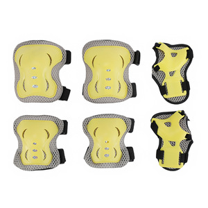 Protectores Juego de equipo de protección <span class=keywords><strong>Patines</strong></span> Ciclismo Bicicleta Patineta <span class=keywords><strong>Patines</strong></span> Scooter Montar Deportes Niños Jóvenes Rodilleras Coderas - Product Image 4