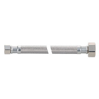 KLOE8233 Raccord de robinet moderne 1/2'' FIPx1/2'' FIP, Tuyau flexible en PVC renforcé tressé métallique, Certifié CUPC NSF, Alimentation pour robinet