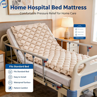 Raayman Matelas pneumatique haute performance à pression alternée et anti-escarres pour lit d'hôpital Prévention des blessures