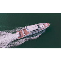Yacht de luxe en aluminium à grande vitesse à la mode de 17.18 m pour les loisirs et les sports avec moteurs Mercury 3*600 Hp