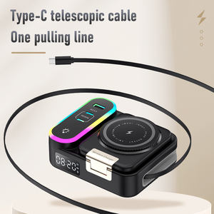 <span class=keywords><strong>Chargeur</strong></span> sans fil magnétique 8-en-1 à charge rapide Type-C avec câble rétractable pour <span class=keywords><strong>iPhone</strong></span> 17 16 15 14 Pro Max - Product Image 3