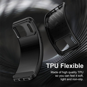 Funda Protectora para Teléfono Móvil Honor <span class=keywords><strong>600</strong></span> Pro/X8D/500 Pro, Estilo Ejecutivo, Patrón de <span class=keywords><strong>Fibra</strong></span> de Carbono, TPU Suave, Antigolpes, Disipación de Calor - Product Image 5