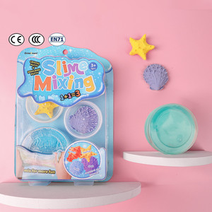 Nouvel ensemble de slime imprimé en 3D au design amusant, 3 pièces, slime cristallin pour enfants unisexes, pour la modélisation - Product Image 3