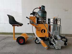 LXD860 – kit de lignes de peinture thermoplastique autopropulsé thermofusible, machines de marquage de route - Product Image 5