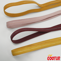 Bretelles en polyester élasthanne haute élasticité de 10 mm avec grip en silicone, bande élastique douce pour soutien-gorge de sport et vêtements de sport – Vente en gros