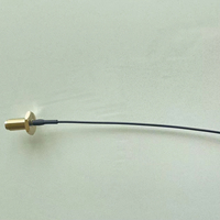 Adaptateur coaxial à connexion rapide RF mâle vers BNC, montage simple, structure durable pour système audio de voiture