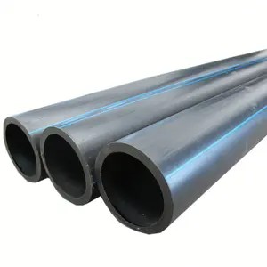 Eccellente qualità DN20mm 25mm 32mm 40mm 50mm 63mm 75 mm linea blu Poly tubo listino prezzi del tubo hdpe roll