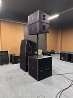 ST8 Enceinte Ligne Réseau Audio Professionnel 12 Pouces 2 Voies Actif/Passif pour Scène, Concert et Église
