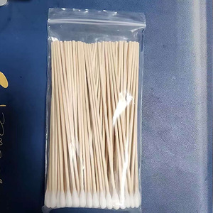 สำลีก้านเดี่ยว 7.5 ซม. 15 ซม. แบบใช้แล้วทิ้ง สำหรับทำความสะอาดปืน ขจัดคราบไขมัน ใช้ทางการแพทย์ 200 ชิ้น - Product Image 3