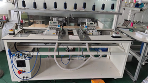 Machine à coudre surjeteuse 5 fils entièrement automatique à point double face pour couettes, oreillers, rideaux et sacs, modèle YS-5200DL-<span class=keywords><strong>DR</strong></span>, pour gaucher - Product Image 4